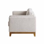 Dipley Oatmeal Fabric Sofa, 2-Seater - Image 4