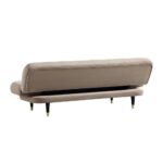 Daphnis Aegean Blue Velvet Sofa, 2-Seater - Image 4