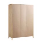 Frances Rattan Triple Closet with 2 Drawers, Natural - Image 5