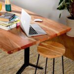 Hand Carved Mango Wood Dining Table - Image 2