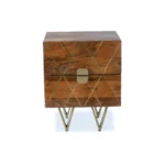 Lille Solid Wood Nightstand Bedside - Image 2