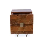 Lille Solid Wood Nightstand Bedside - Image 5