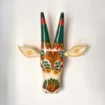 Ivory Cow Wall Decor Handpainted - Image 3