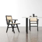 Cane Arm Chair (Set of 2) - Image 2