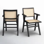 Cane Arm Chair (Set of 2) - Image 11
