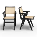 Cane Arm Chair (Set of 2) - Image 5
