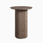 Maru Oak Round Side Table - Image 3