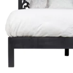 Carved Solid Wood Standard Bed - Image 8