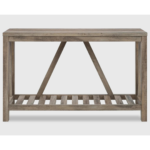 Wooden Artistic Console Table | modern & contemporary design - Image 4