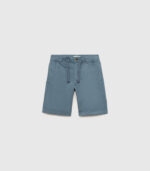 Elastic waist Bermuda shorts