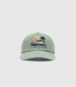 Tropical print cap
