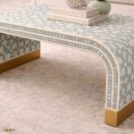 Modern Bone Inly Coffee Table for Living Room - Image 3